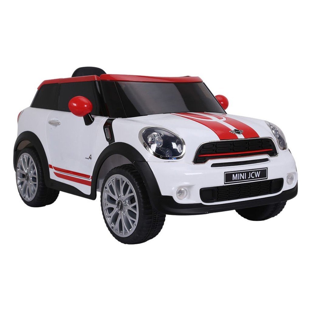 Carrinho Elétrico Com Controle Mini Paceman 12V Branco Bel
