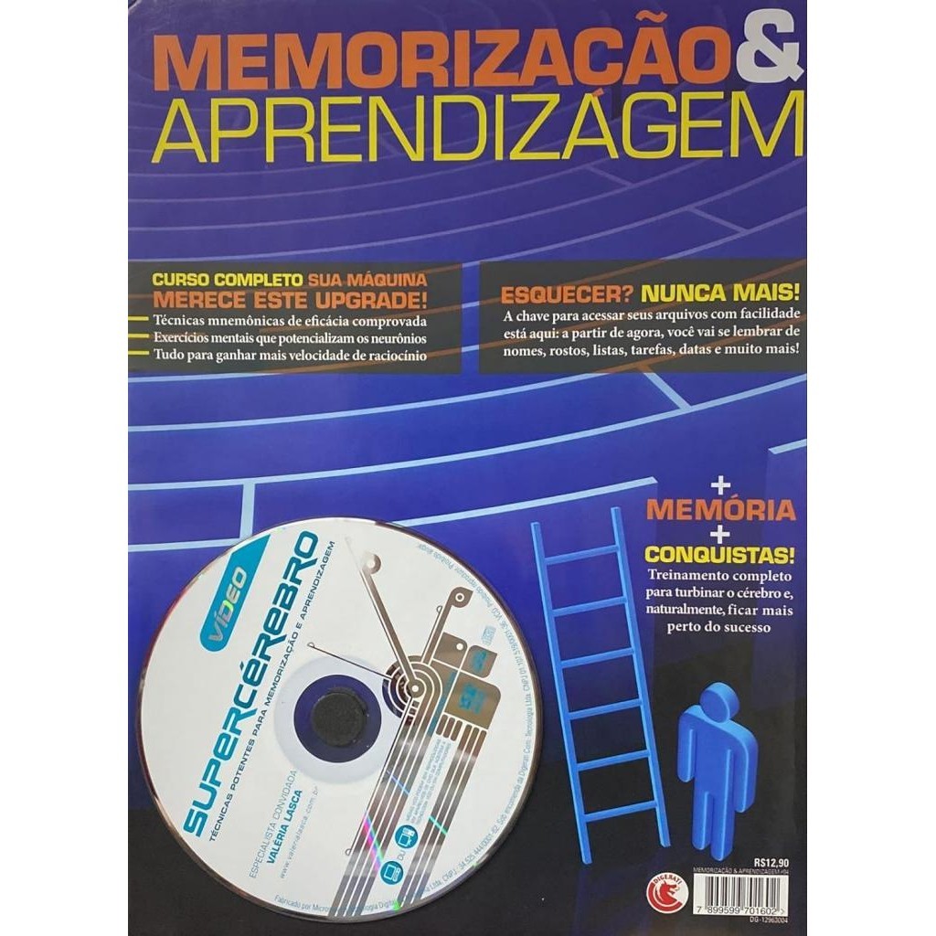 Audiolivro Cd-Rom: Memorização e Aprendizagem (Novo, Lacrado)