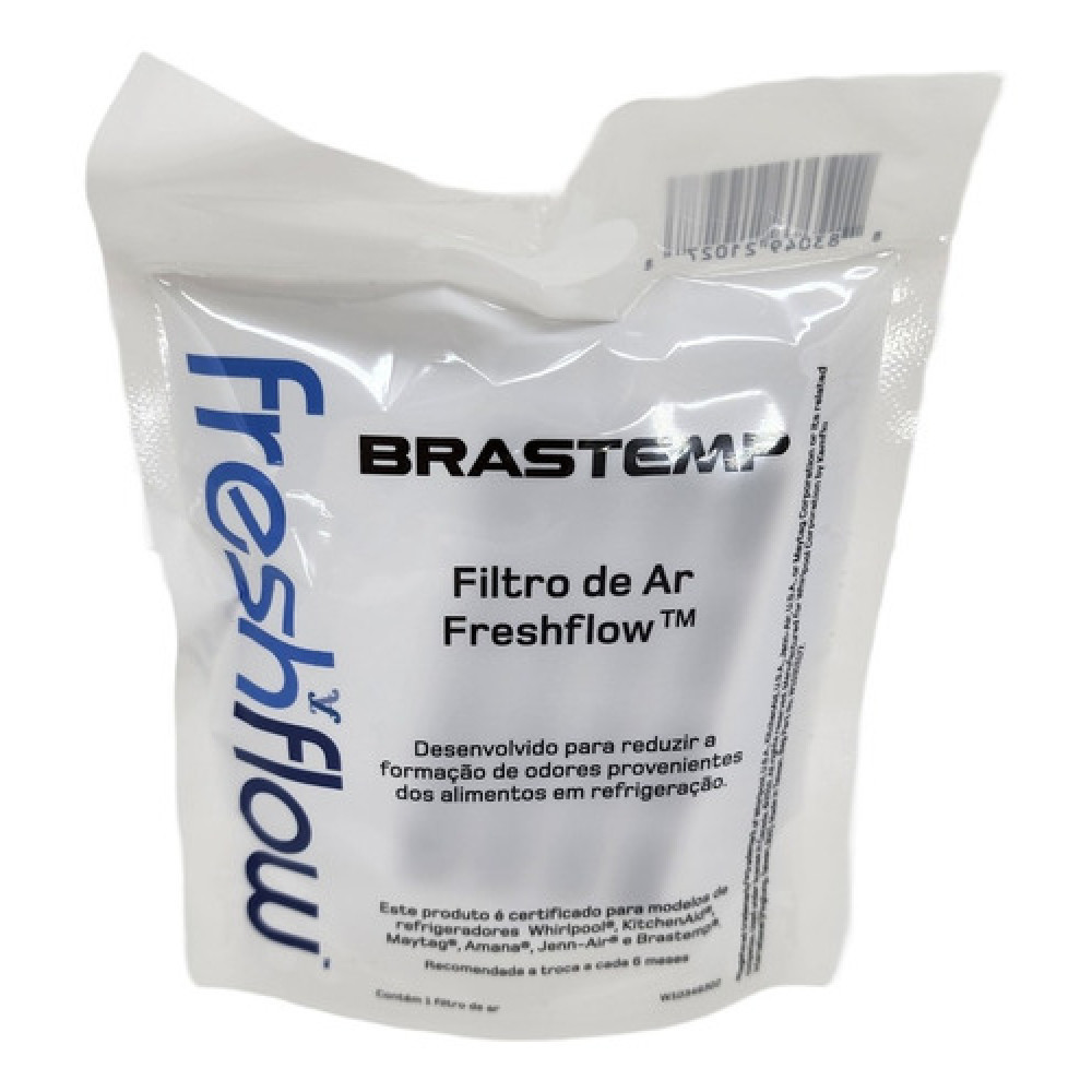 Filtro Ar Refrigerador Brastemp Freshflow Original W10349302