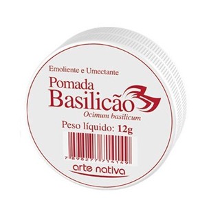 Pomada Basilicão 12g Emoliente e Umectante - Arte Nativa em Oferta na Shopee