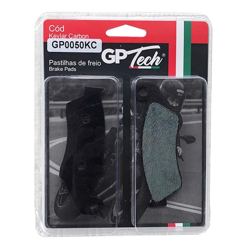 PASTILHA FREIO GP TECH 0050KC (D) FALCON / XRE 300 / BROS / BIZ 125 ED em Oferta na Shopee