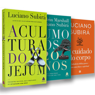 Kit de Livros Cuidando do Corpo | Luciano Subirá em Oferta na Shopee