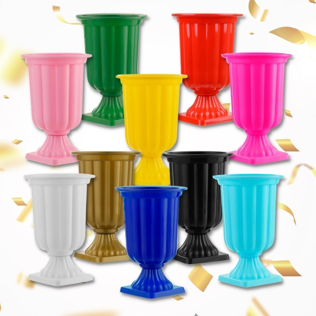 Vaso Grego Decorativo - Decoração de Aniversário! - Centro de Mesa. 19CM MR em Oferta na Shopee