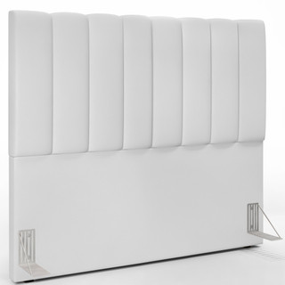 Cabeceira Cama Box Casal 140 cm Dália W01 Facto Branco - Lyam Decor em Oferta na Shopee
