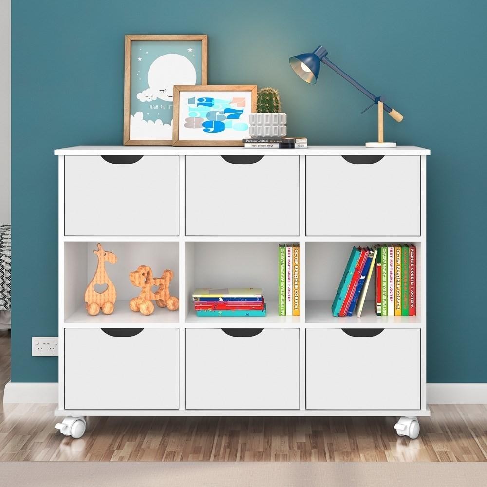 Nicho Organizador com Rodízios Toys 6 Gavetas Q01 Branco - Mpozenato em Oferta na Shopee