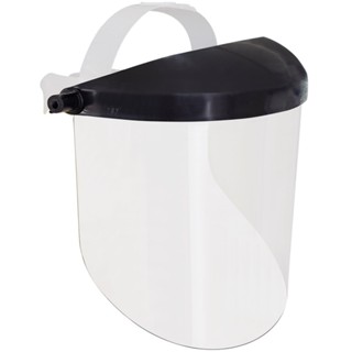 Protetor facial incolor 8" sem catraca - Max Plastcor