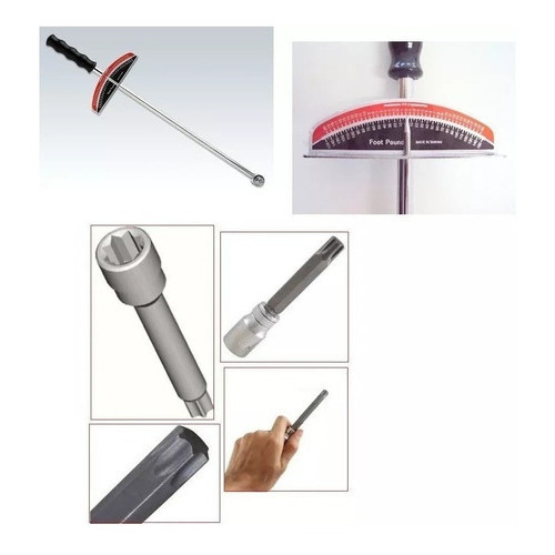 Kit Torquimetro + Chave Cabeçote Fiesta 1.4 16v Zetec