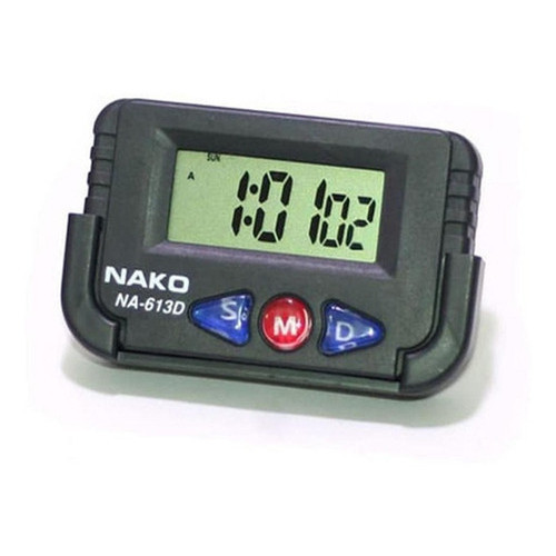 Mini Despertador De Mesa Digital Cronômetro Relogio Alarme