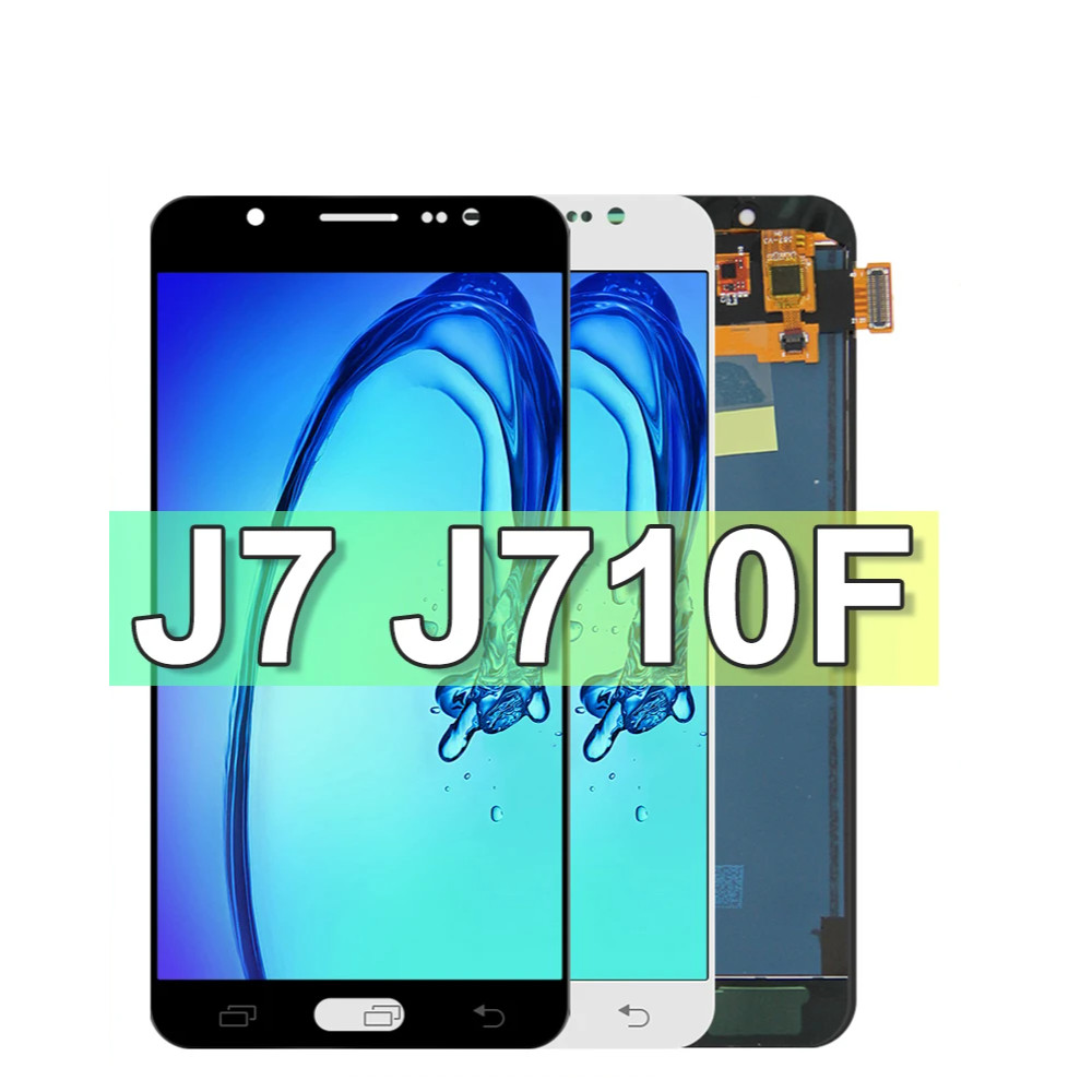 5.5'' Super Oled Tela J7 2016 Frontal Incell&Oled Display Touch Lcd Compativel J710 SM-J710FN