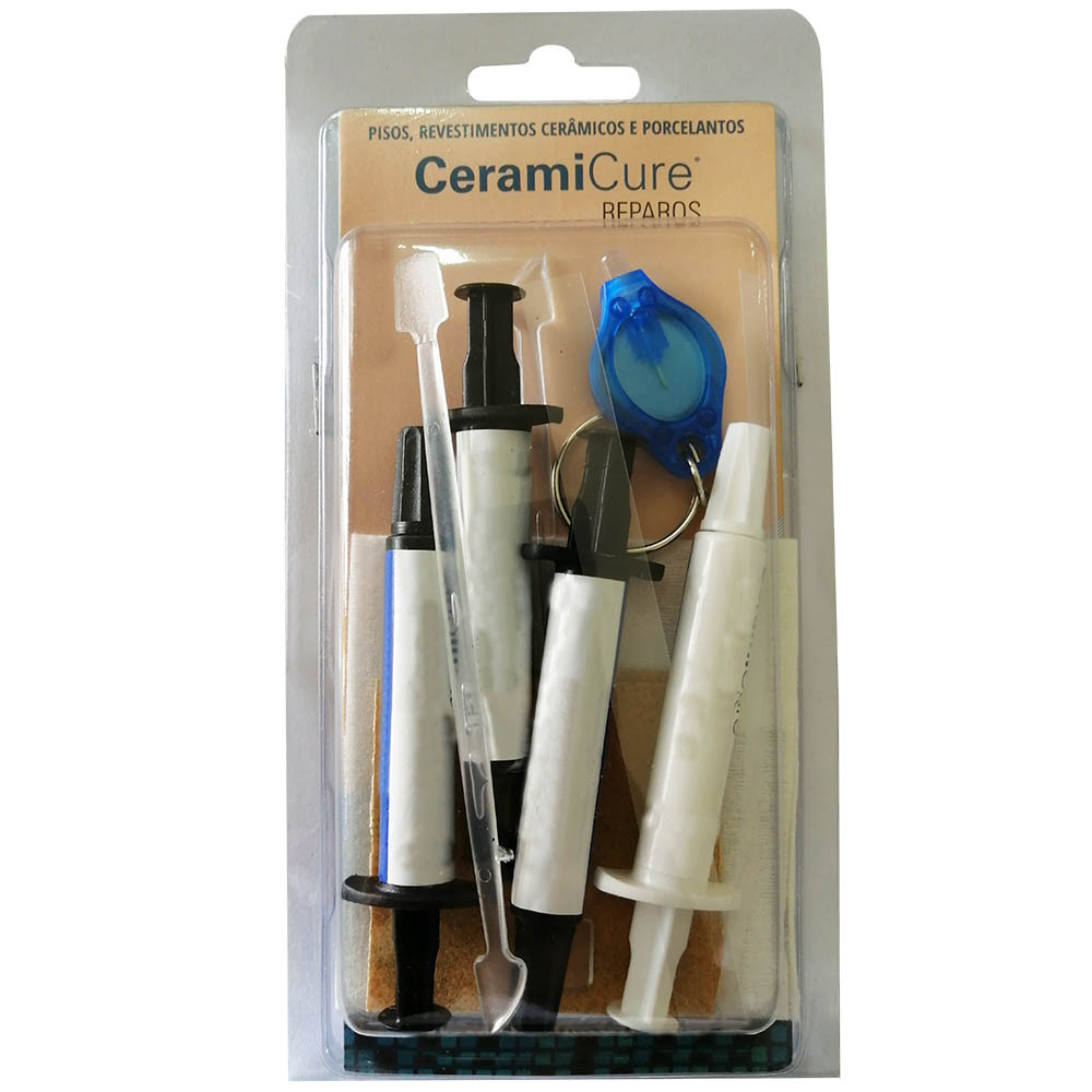 Reparo para Pisos Cerâmicos e Porcelanato Kit Ceramicure