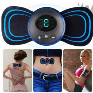 Mini Massageador Portátil Recarregável Dor Pescoço Coluna Pernas alívio da dor ferramenta ombro perna massagem corporal relaxar almofada