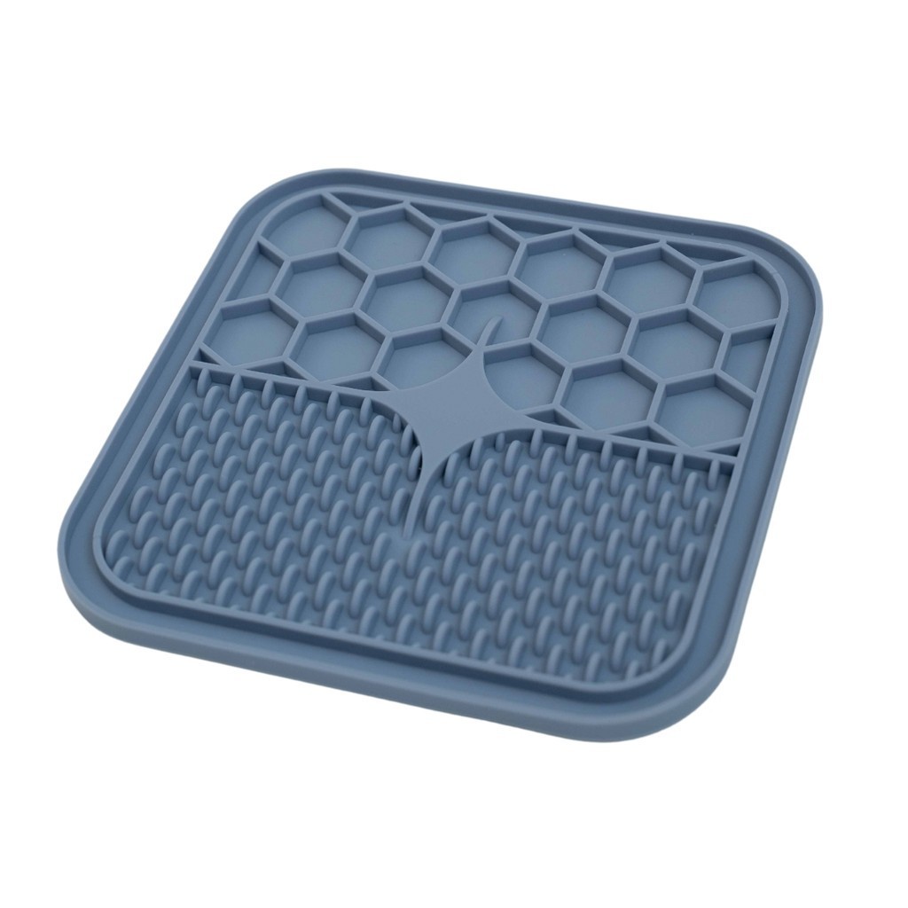 tapete de lamber com ventosa comedouro para cães e gatos - oikos animal em Oferta na Shopee