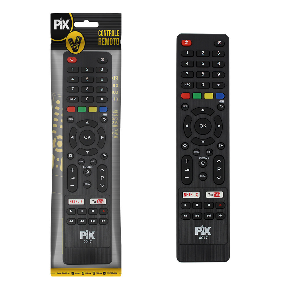 Controle Remoto Compatível Smart Tv Ph32 = Ph45 = Ph55