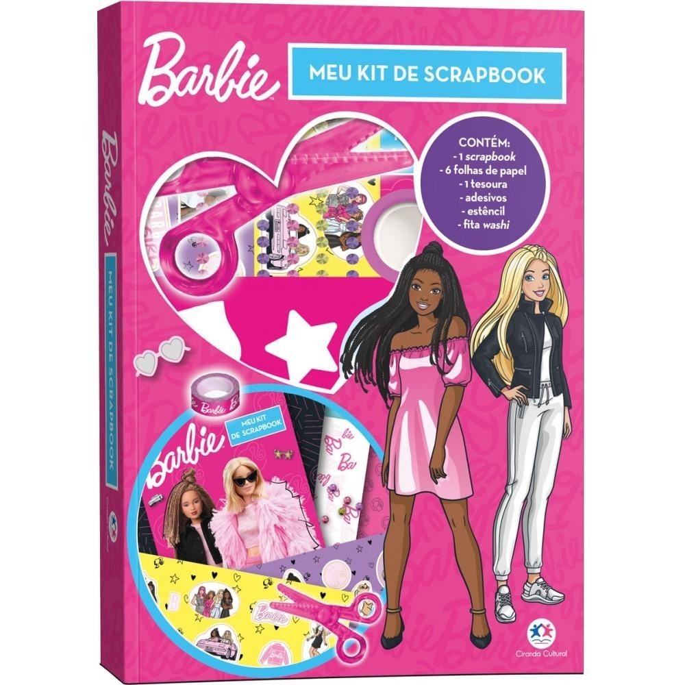 Livro Barbie - Meu kit de scrapbook