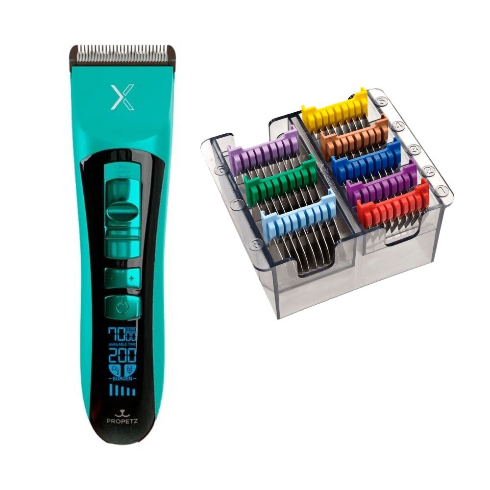 Máquina de Tosa PRO X Propetz + Adaptadores Wahl Kit Pet Banho Tosa Original em Oferta na Shopee