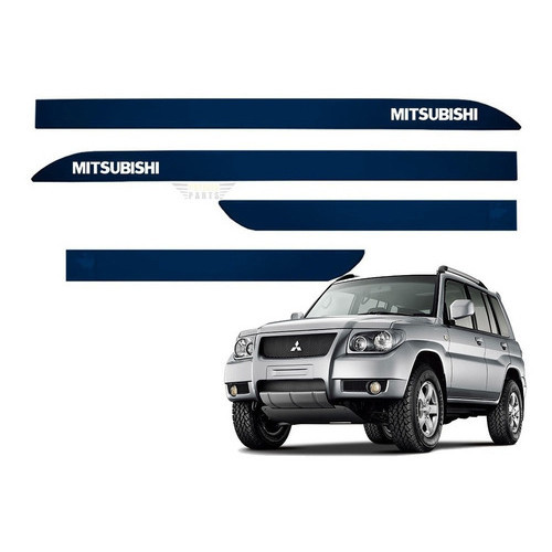 Friso Lateral Facao Para Mitsubishi Tr4 Escolha Aqui Sua Cor