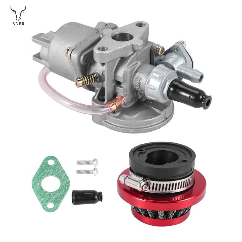 Carburador Carb Carby + Filtro De Ar + Pilha Para 2 Tempos 47Cc 49Cc Peças De Motor Mini Moto Kids Atv Quad Dirt Pocket Bike Minimoto