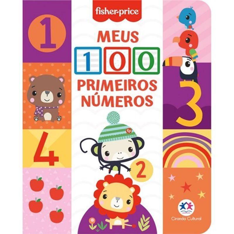 Fisher-Price Meus 100 Primeiros Números - Ciranda Cultural em Oferta na Shopee