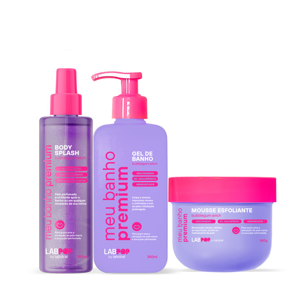 Labotrat LabPOP Bubblegum Witch Esfo 240ml + Gel 240ml + Body Splash 190ml