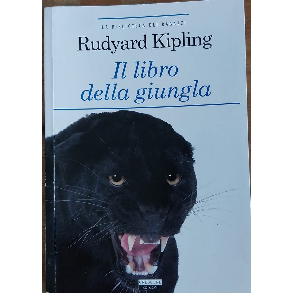 LIVRO,  IL LIBRO DELLA GIUNGLA, RUDYARD KIPLING