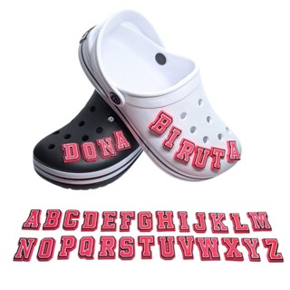 Pins Bottons Enfeites para Calçados – Letras Rosa em Oferta na Shopee