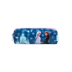 Estojo Escolar Feminino Frozen Azul