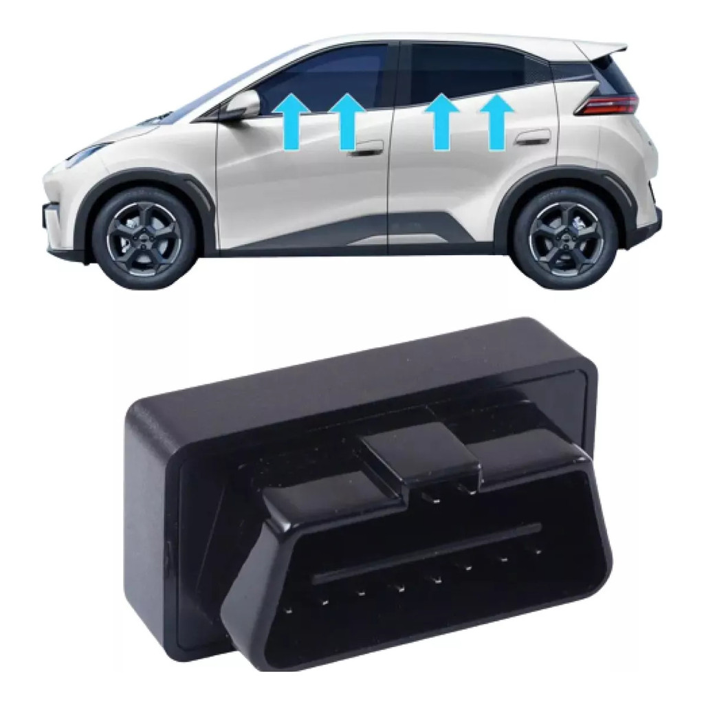 Módulo Subir Vidro Byd Mini Dolphin Alarme Obd Plug N Play