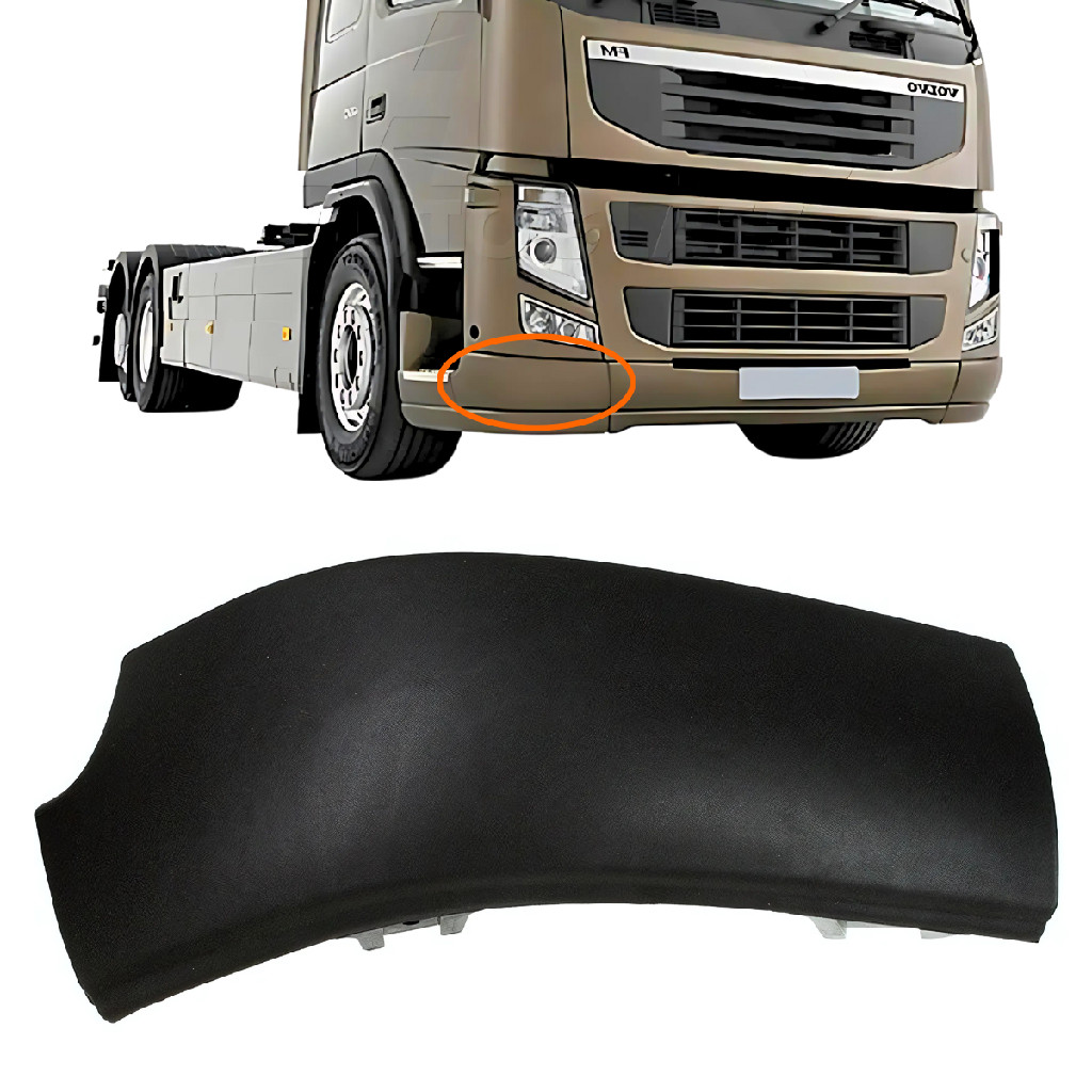 Ponteira Parachoque Volvo Fh12 Fm Lado Direito