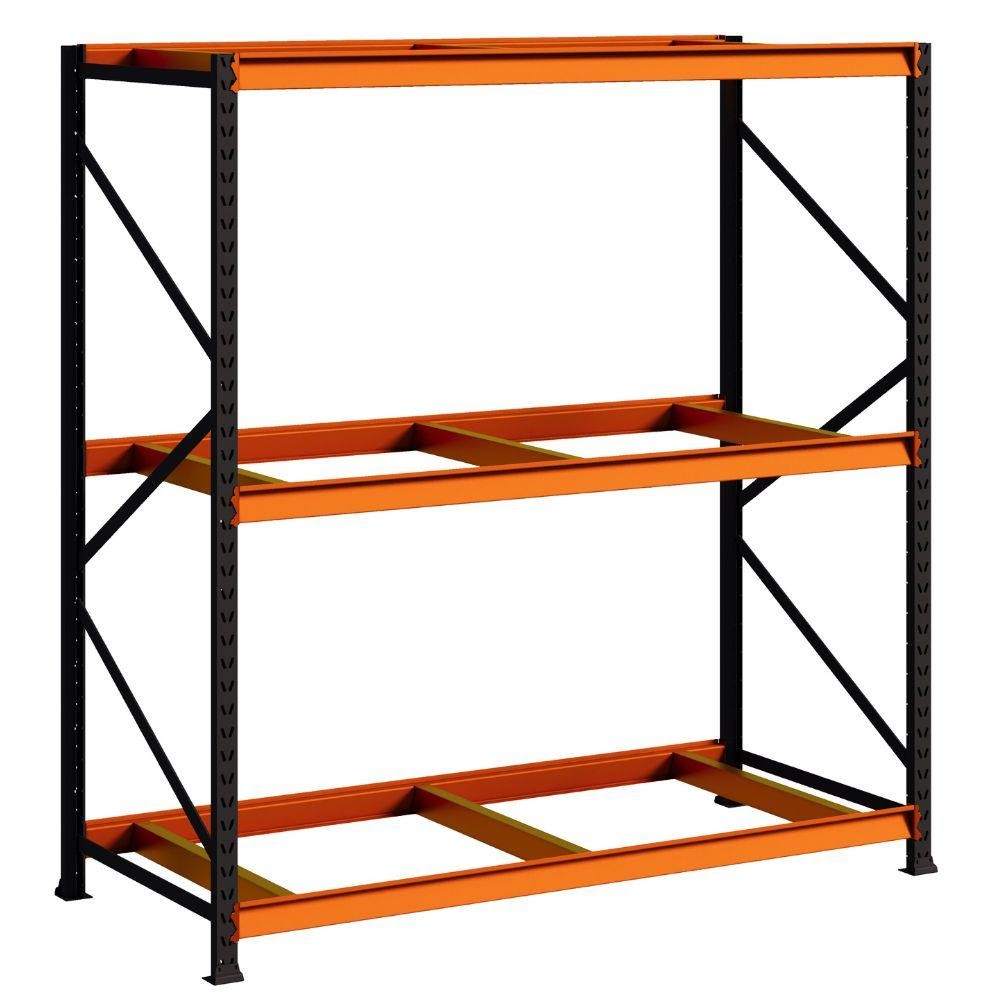 Porta Pallet 1500kg 1 Inicial 200x180x80 3 Níveis Sem Bandeja MPP500 Amapá