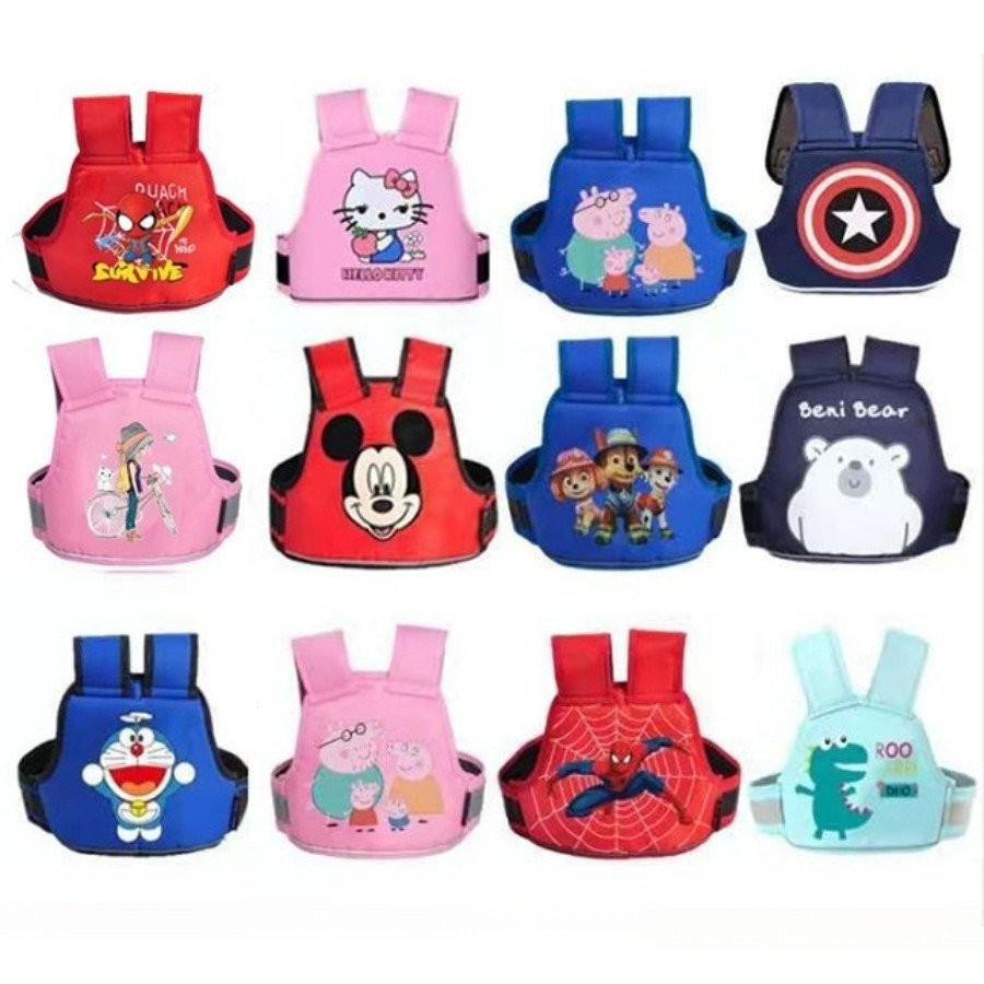 Cinto De Segurança Para Crianças Motocicletas KidsCarrier Moto Scooter Ajustável