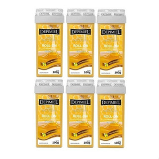 Kit 6 Refil Cera Depimiel Rollon Clássica 100g Envio Imediato em Oferta na Shopee