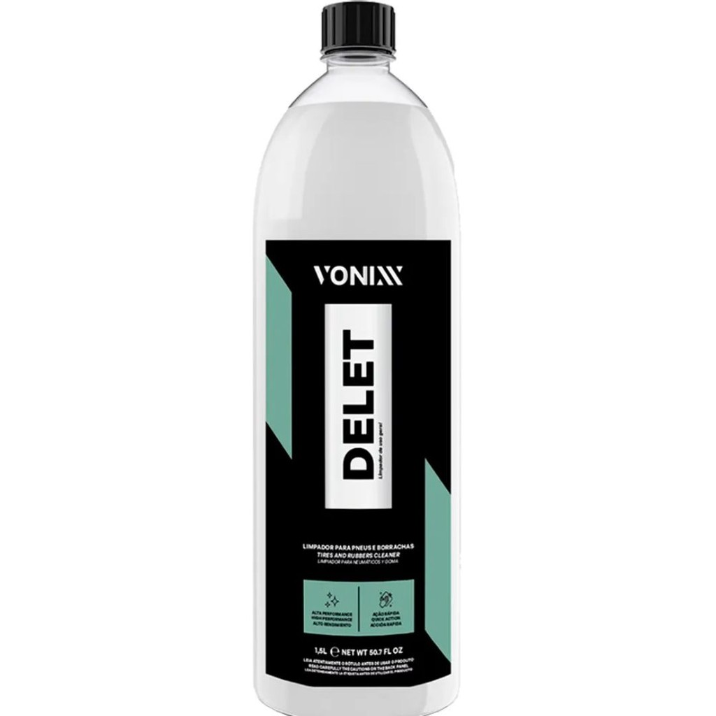 Delet Limpador de Pneus e Borrachas (1,5 L) Vonixx em Oferta na Shopee