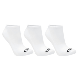 Meia Olympikus Original 3 Pares Cano Curto 33/38 Branco