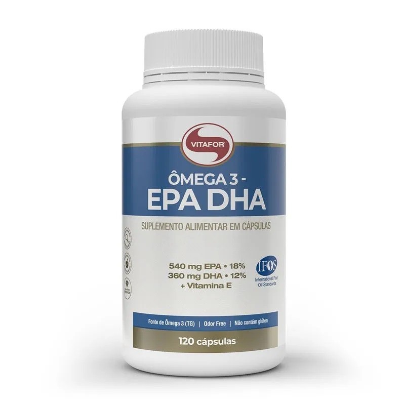 Omega 3 EPA DHA 120 Caps Omegafor - Vitafor em Oferta na Shopee