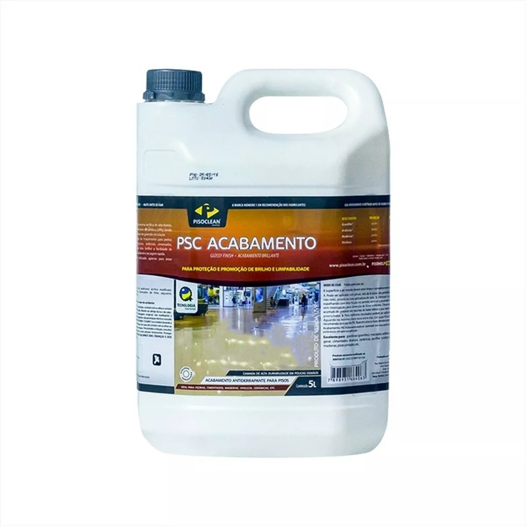 Psc acabamento 5 litros - Pisoclean