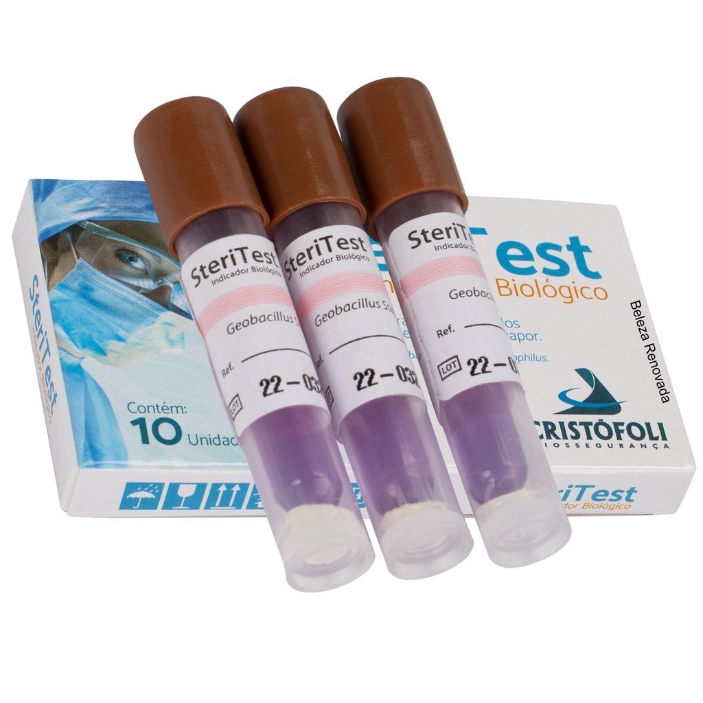 Indicador Biológico Cristofoli Autoclave/Esterilização 10Und - Health