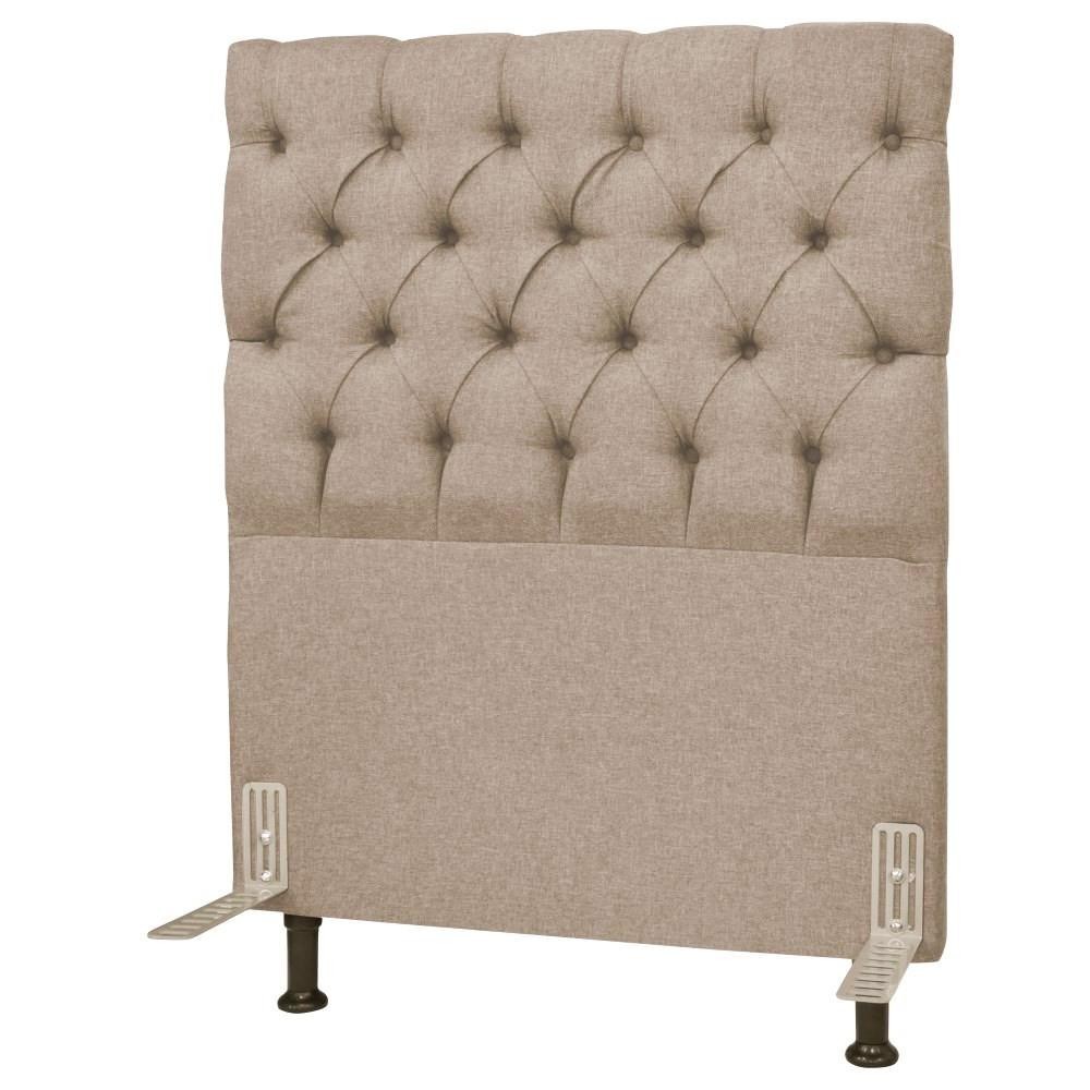 Cabeceira Cama Box Solteiro 90cm Cristal Linho Bege - JS Móveis em Oferta na Shopee