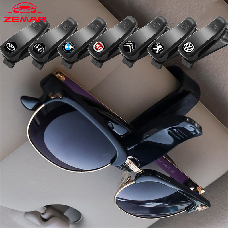 Clip Multifuncional De Óculos De Sol Para Carros Porta Com Logotipo De Carro Corolla Cross Golf Mk4 Mk7 MK3 Fit Civic g10 g9 City Hrv Renegade Comp Uno Toro 500 Bravo Punto Palio 206 208 207 307 308 ZOE Clio Fluence Duster Megane c4 c5 c3 Aircross e-c4 DS em Oferta na Shopee