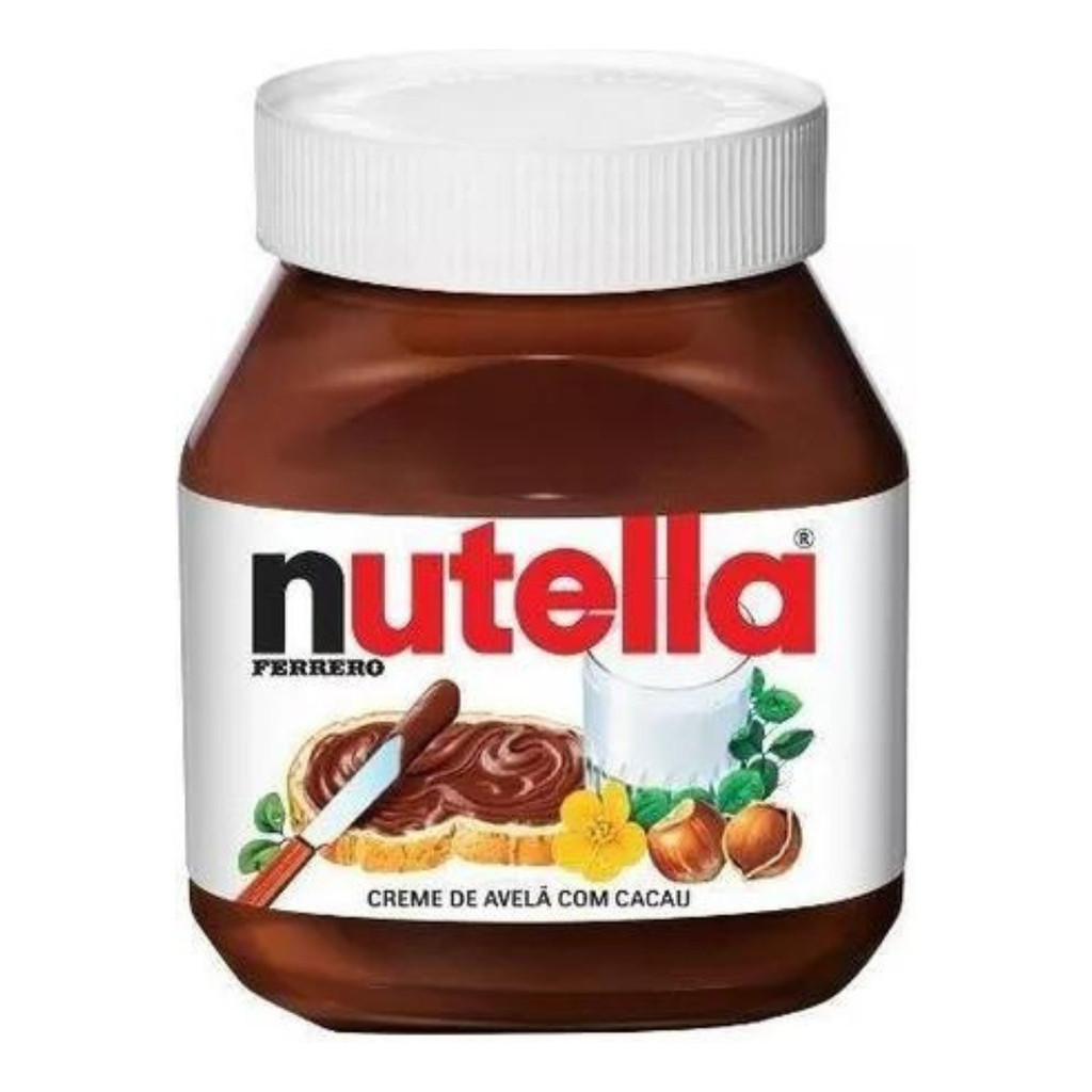 Creme De Avelã Com Cacau Nutella 650g