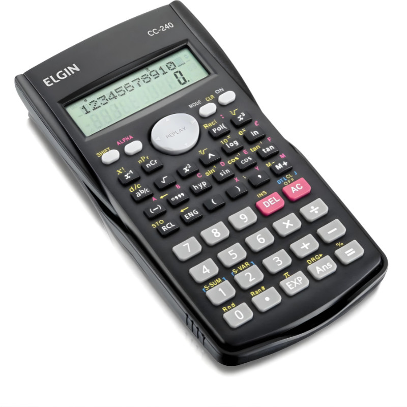 CALCULADORA CIENTIFICA C/ 240 FUNCOES - ELGIN