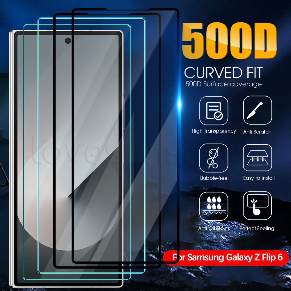 Vidro Temperado Premium 9H-Compatível Com Samsung Galaxy Z Fold 6-Filme Protetor