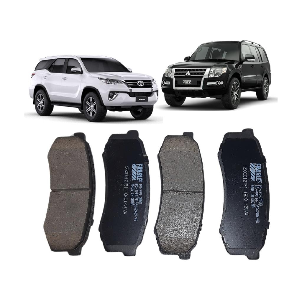 Pastilha de Freio Hilux SW4 SR 2.7 2TR-FBE 2.7 L 16V Dohc L4 2016 A 2018 Traseira Fras-le