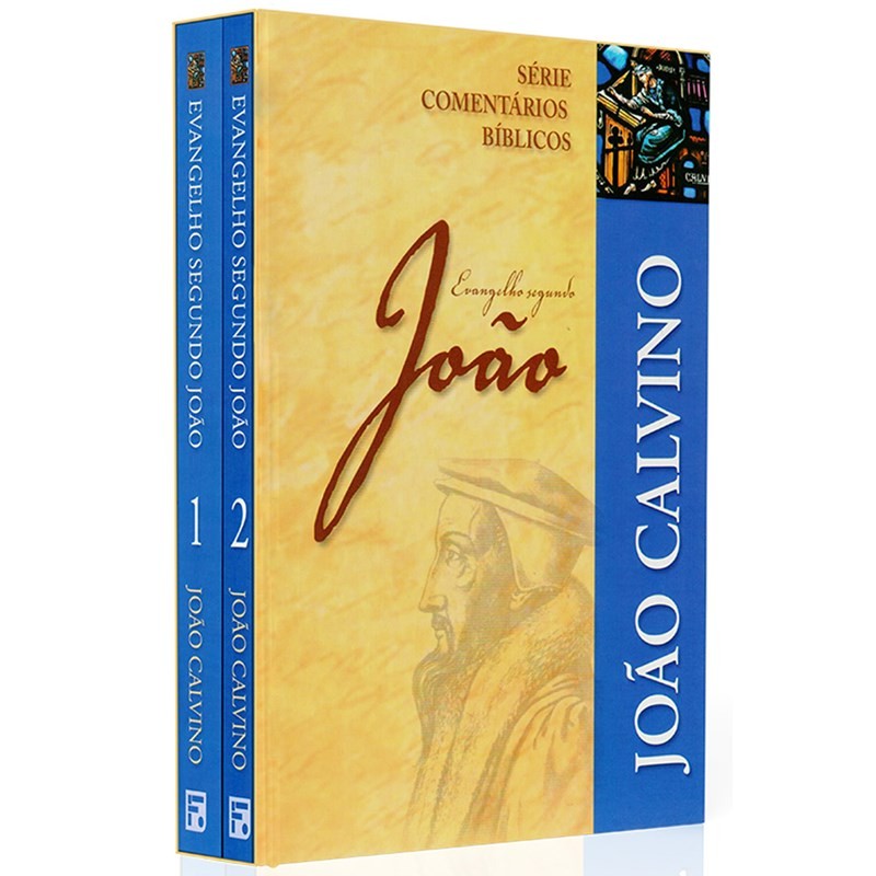Box Evangelho Segundo João | Série Comentários Bíblicos | João Calvino em Oferta na Shopee