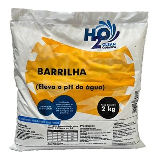 Barrilha Leve 2 Kg - H2o Clean Química em Oferta na Shopee