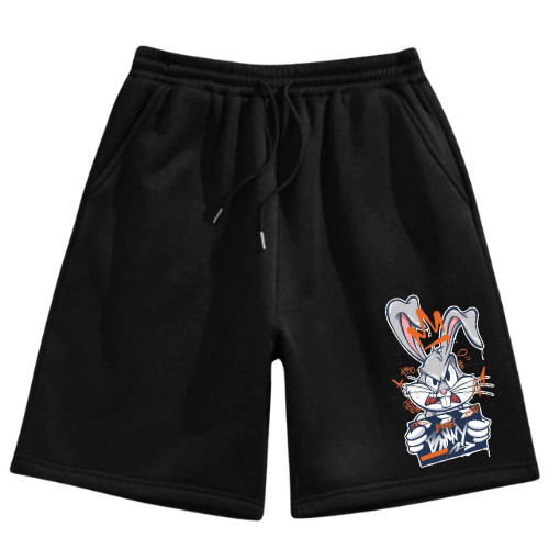 Bermuda Short  Infantil juvenil menino e menina Looney tunes 100% Algodão Pernalonga short tectel