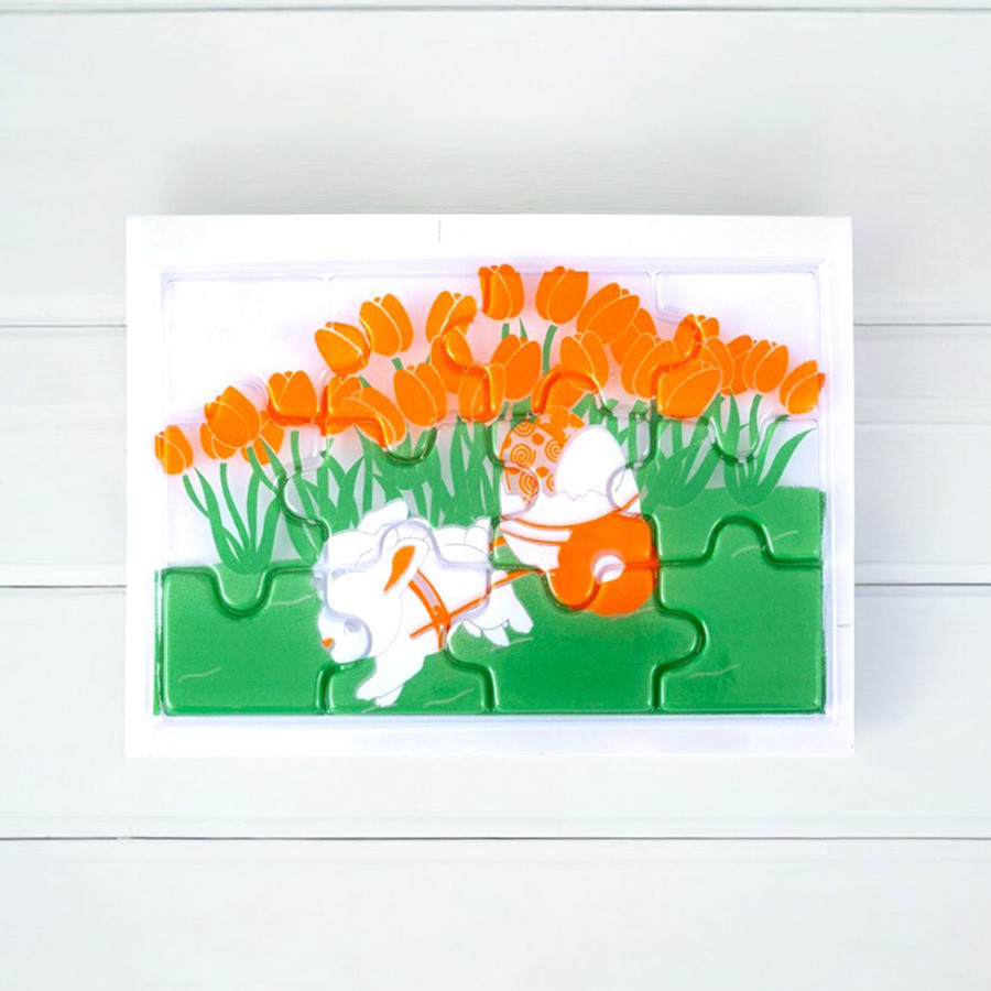 Blister Decorado com Transfer para Chocolate - Quebra-Cabeça Páscoa - BLP0077 - 1 unidade - Stalden - Rizzo em Oferta na Shopee