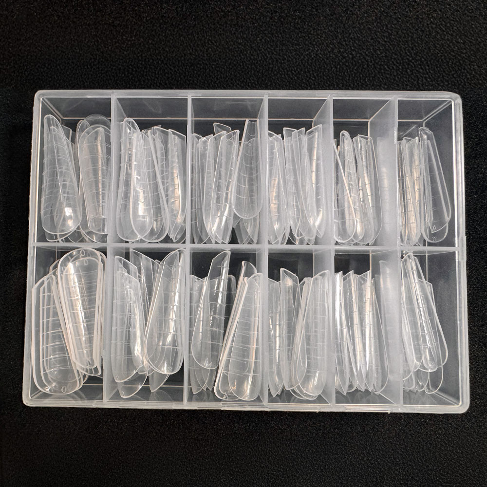 Molde F1 100 Un Mandorla Alongamento Unhas Polygel