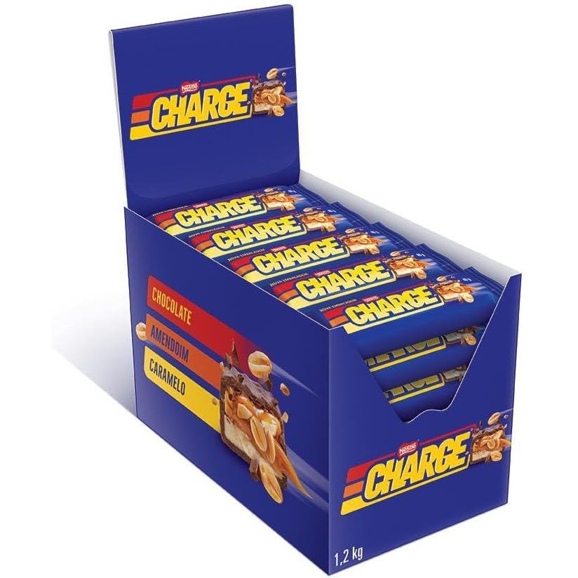 Chocolate Charge Nestlé Com 30 Unidades De 40g em Oferta na Shopee