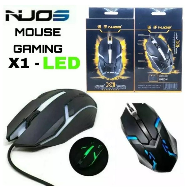 Kit 5 a 10 Mouses Gamer RGB LED Com Fio – Alta Performance Para PC, Notebook, Jogos, Escritório – Pronta Entrega