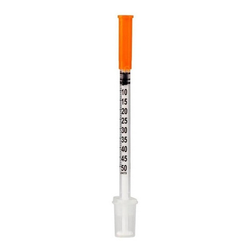 Seringa Ultrafina 0,5ml Insulina/botox 8,0x0,30mm C/100un